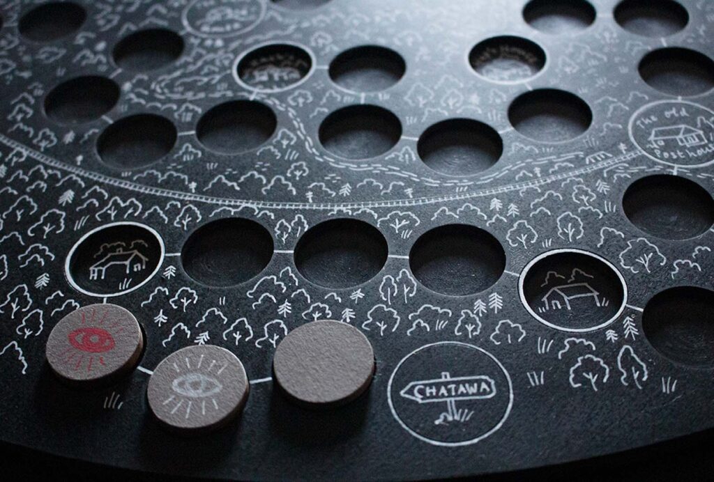 knappar och brädspel