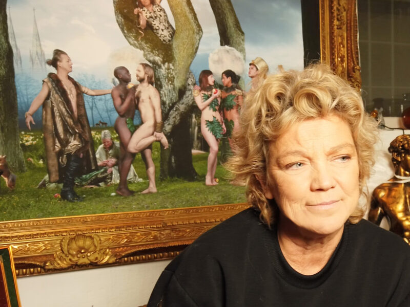 blond kvinna och fotograf Elisabeth Ohlson